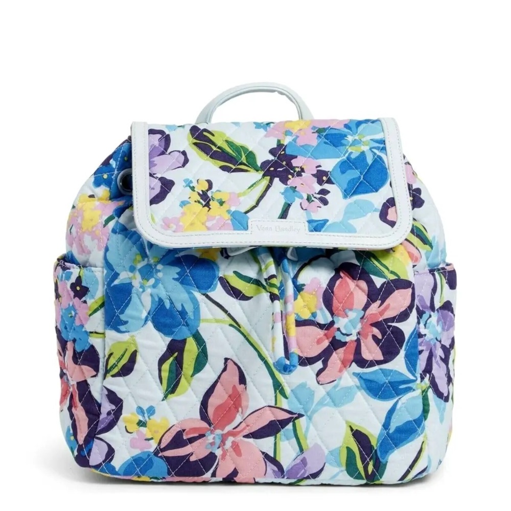 Vera Bradley Fashion Backpack Marian Floral New